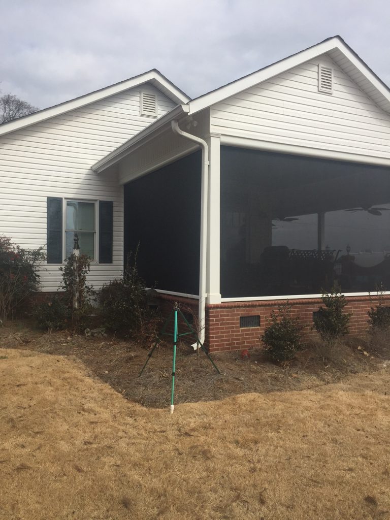 Retractable Motorized Screens for Porch in Anderson SC