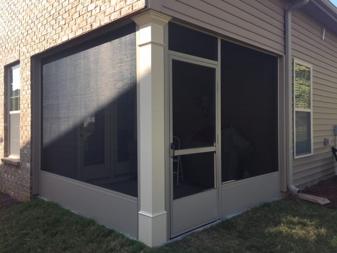 Kick-plate Screen Room with Super Screen Mesh - Anderson SC