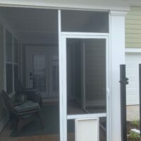 Large Pet Door Hollinsworth Park Greenville Porch Screening Canoe Creek Model Screen Door