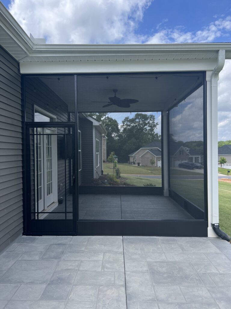 Oak Park Screen Door Picture Window Screening Kickplate Coil 11 inches tall Boiling Springs SC by Palmetto Outdoor Spaces